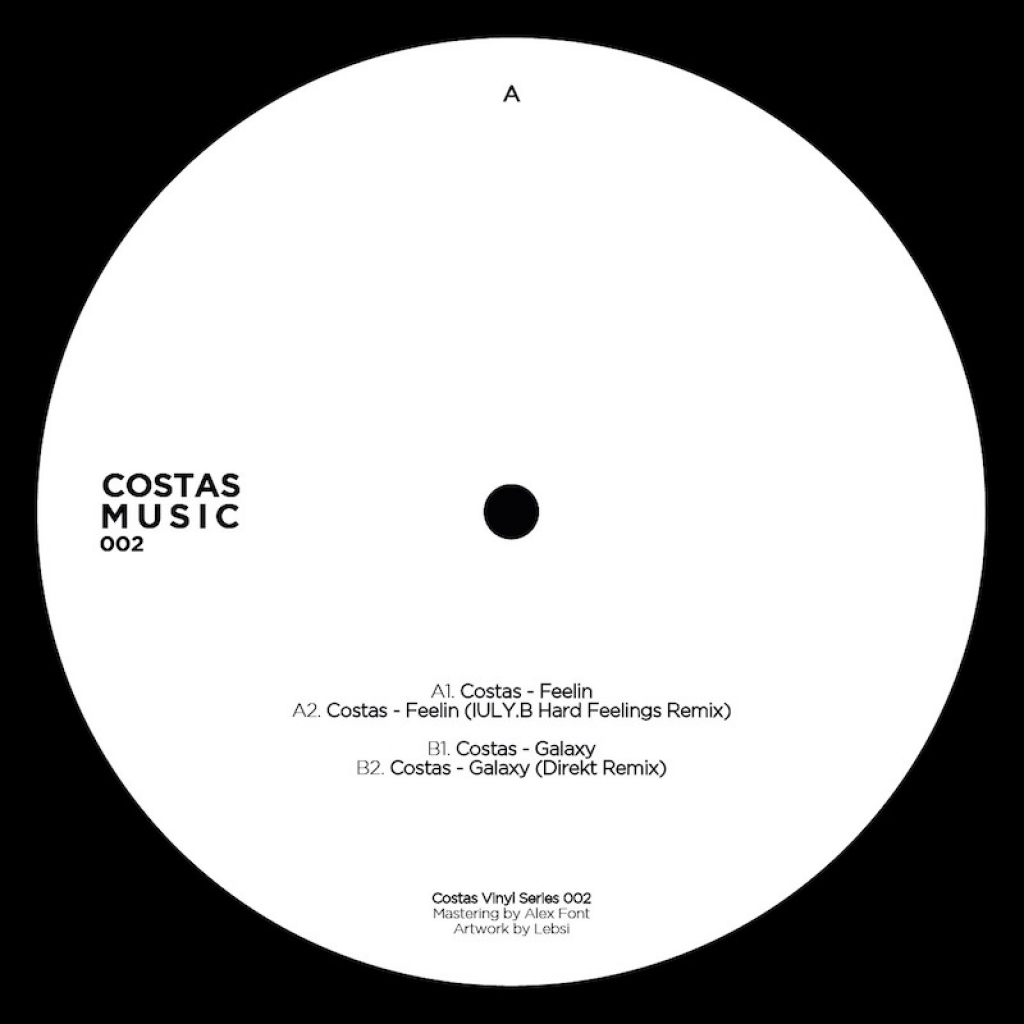 ( COSTAS 002 ) COSTAS - Feelin EP ( 12" vinyl ) Costas Music
